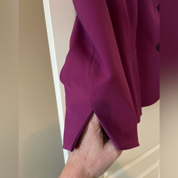 NEW! Le Suit Jacket & Skirt, Fuchsia, Designer Women’s Size 20W - Picture 4 of 16